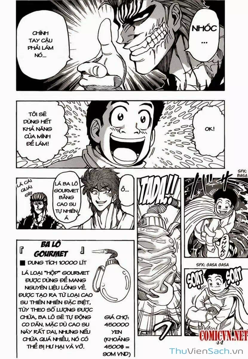 Truyện Tranh Thợ Săn Ẩm Thực - Toriko trang 5