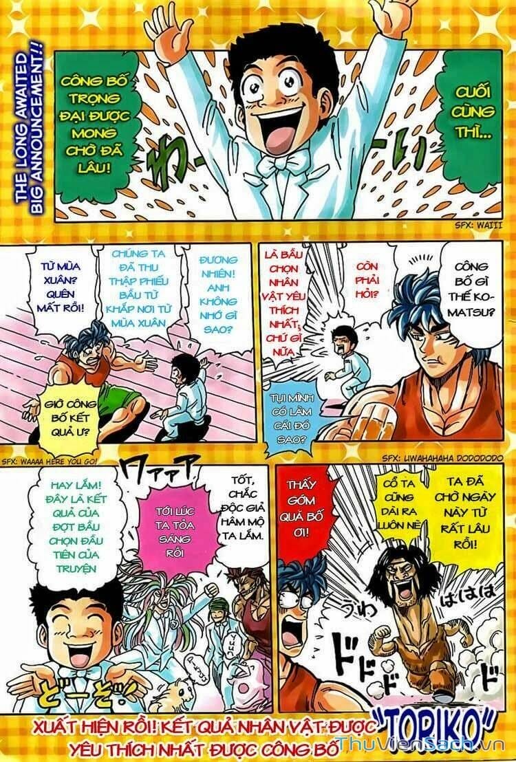 Truyện Tranh Thợ Săn Ẩm Thực - Toriko trang 5