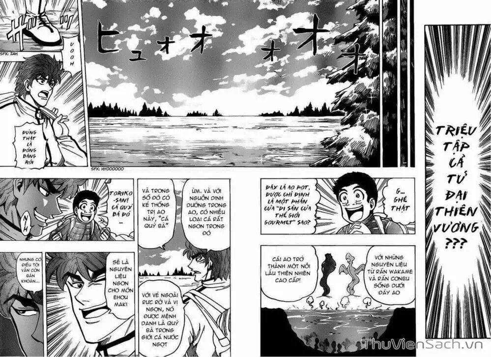Truyện Tranh Thợ Săn Ẩm Thực - Toriko trang 5