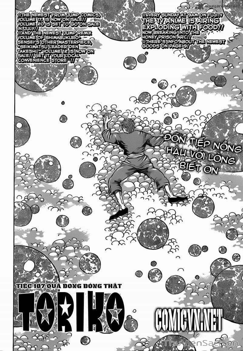 Truyện Tranh Thợ Săn Ẩm Thực - Toriko trang 5