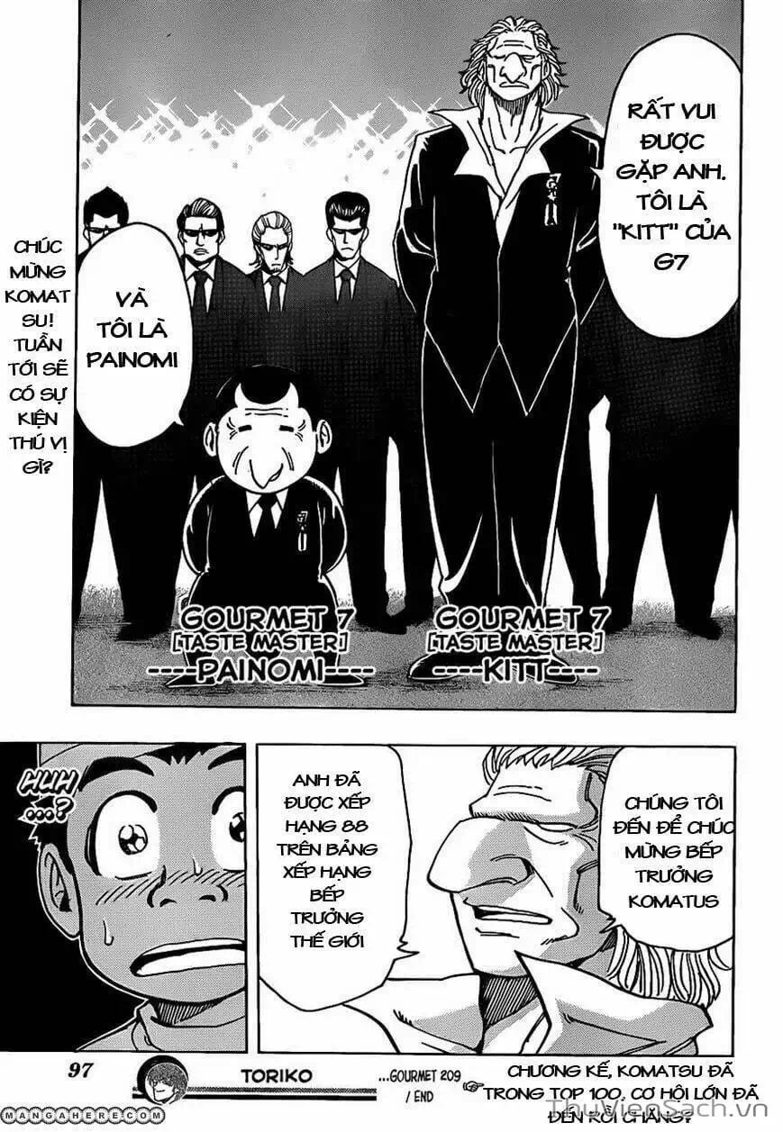 Truyện Tranh Thợ Săn Ẩm Thực - Toriko trang 5
