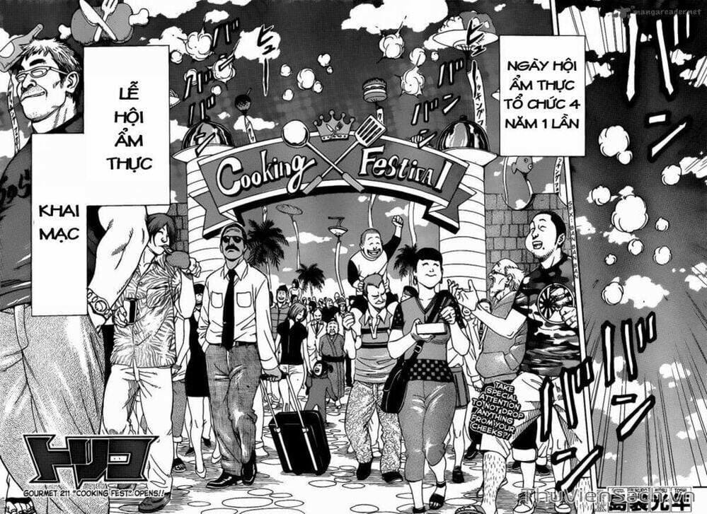 Truyện Tranh Thợ Săn Ẩm Thực - Toriko trang 5