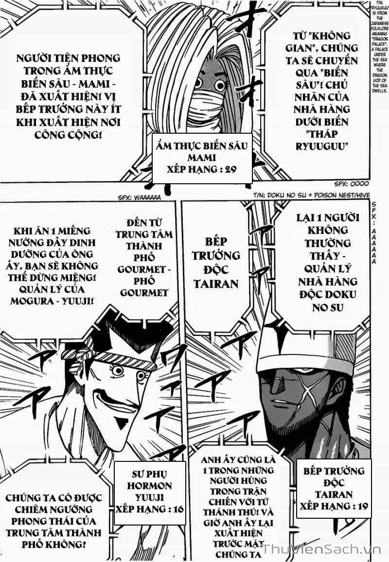 Truyện Tranh Thợ Săn Ẩm Thực - Toriko trang 5