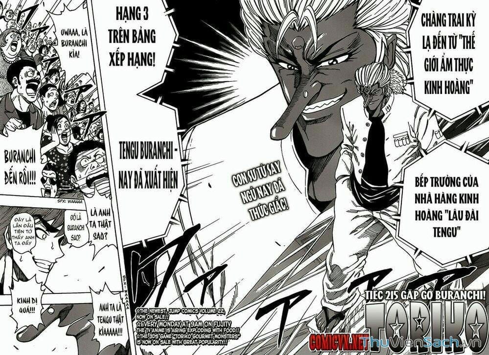 Truyện Tranh Thợ Săn Ẩm Thực - Toriko trang 5