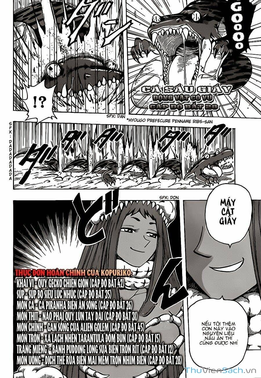 Truyện Tranh Thợ Săn Ẩm Thực - Toriko trang 5