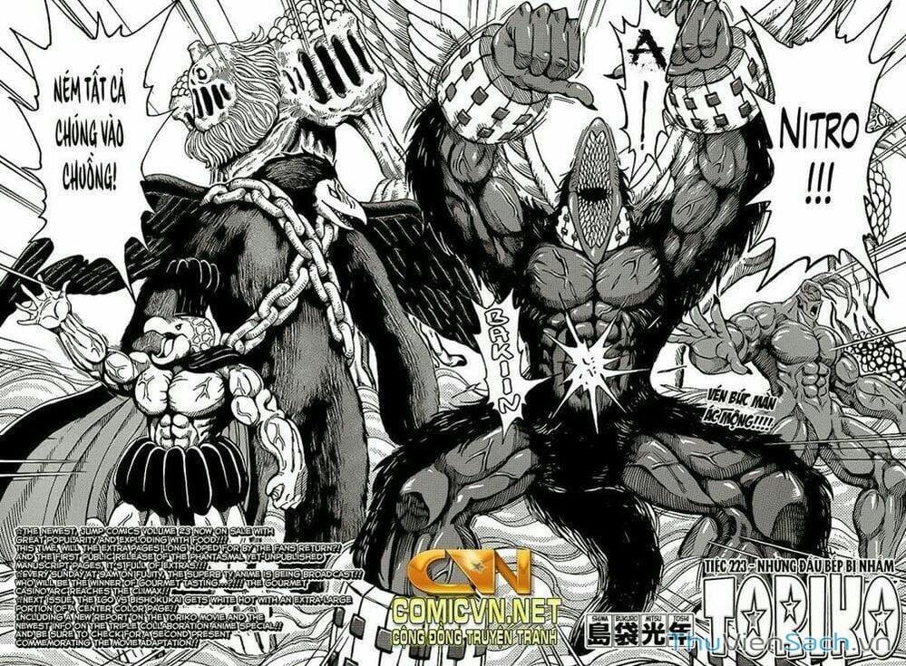 Truyện Tranh Thợ Săn Ẩm Thực - Toriko trang 5