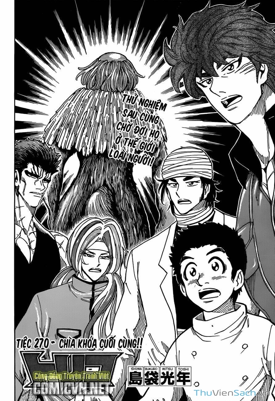 Truyện Tranh Thợ Săn Ẩm Thực - Toriko trang 5