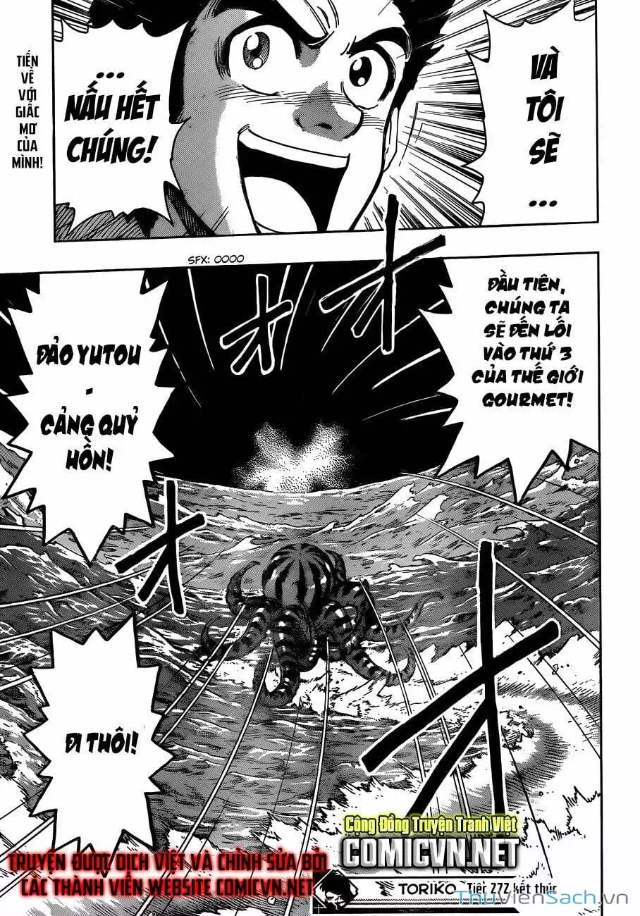 Truyện Tranh Thợ Săn Ẩm Thực - Toriko trang 5