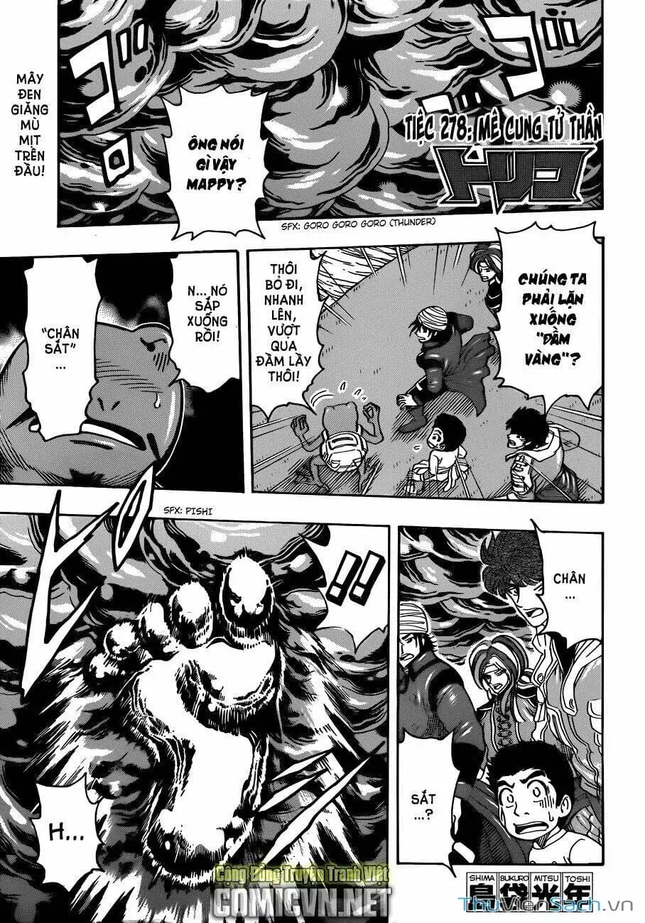 Truyện Tranh Thợ Săn Ẩm Thực - Toriko trang 5