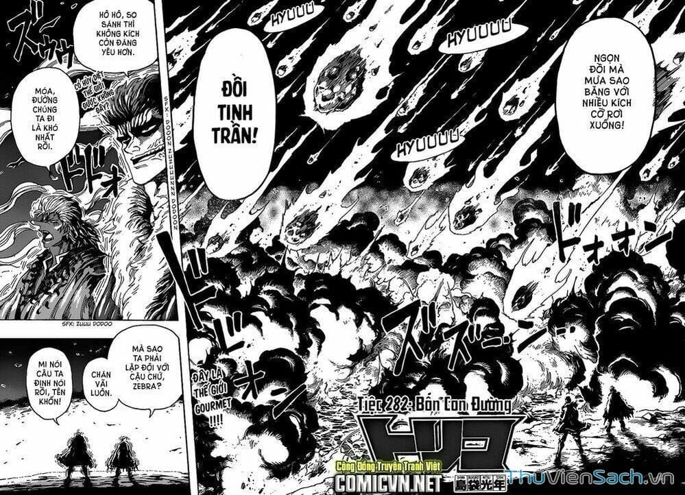 Truyện Tranh Thợ Săn Ẩm Thực - Toriko trang 5