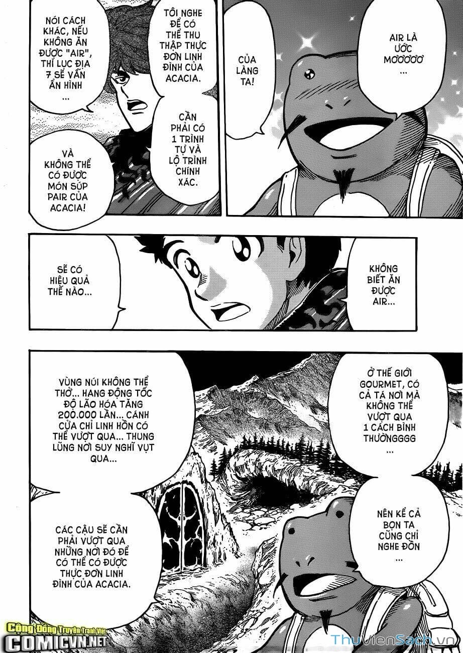 Truyện Tranh Thợ Săn Ẩm Thực - Toriko trang 5