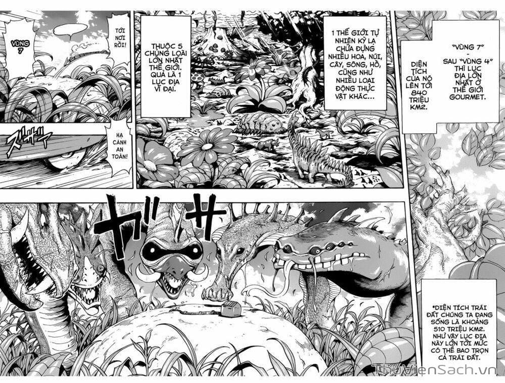 Truyện Tranh Thợ Săn Ẩm Thực - Toriko trang 5