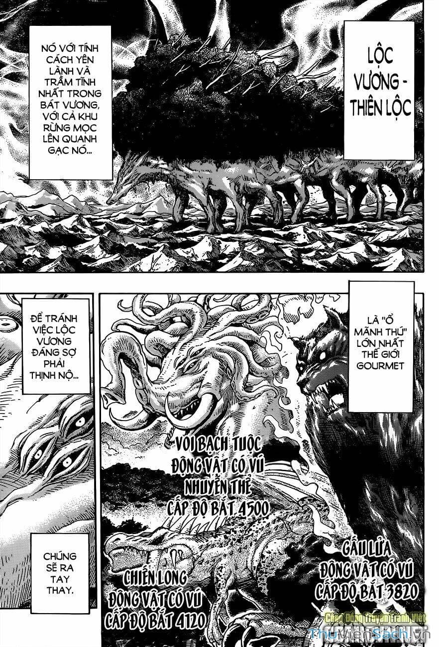 Truyện Tranh Thợ Săn Ẩm Thực - Toriko trang 5