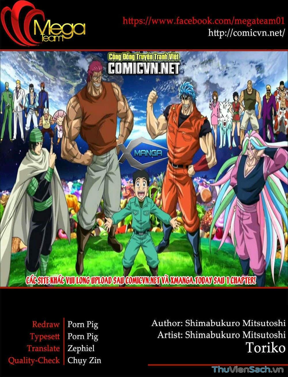 Truyện Tranh Thợ Săn Ẩm Thực - Toriko trang 5