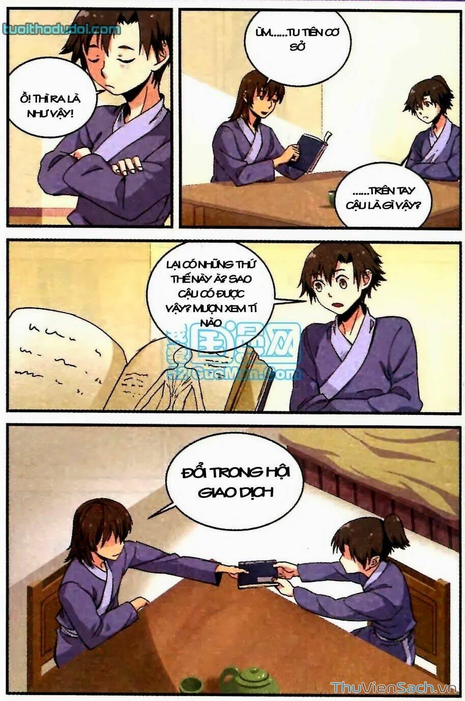 Truyện Tranh Tiên Nghịch - Manhwa trang 6