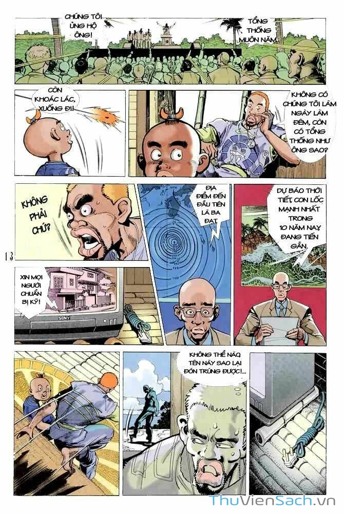 Truyện Tranh Tiểu Ma Thần trang 5