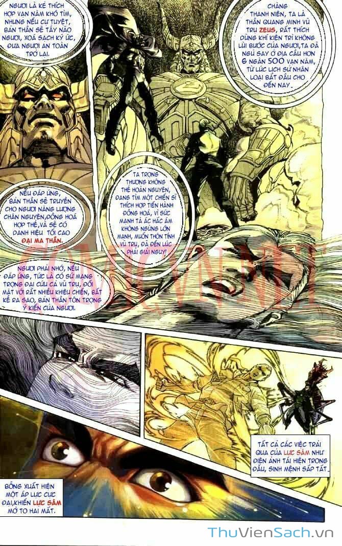 Truyện Tranh Tiểu Ma Thần trang 5