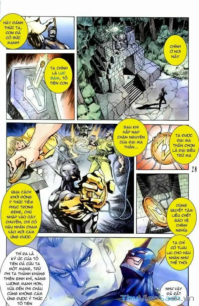 Truyện Tranh Tiểu Ma Thần trang 5