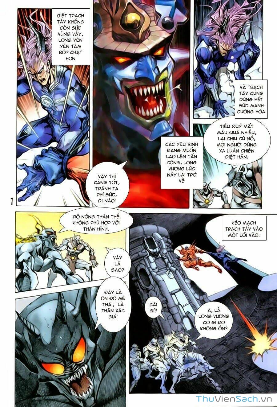 Truyện Tranh Tiểu Ma Thần trang 5