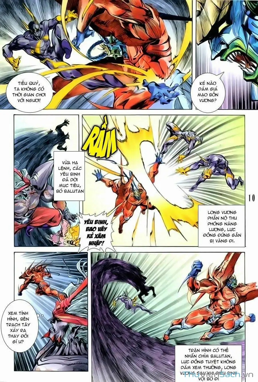 Truyện Tranh Tiểu Ma Thần trang 5