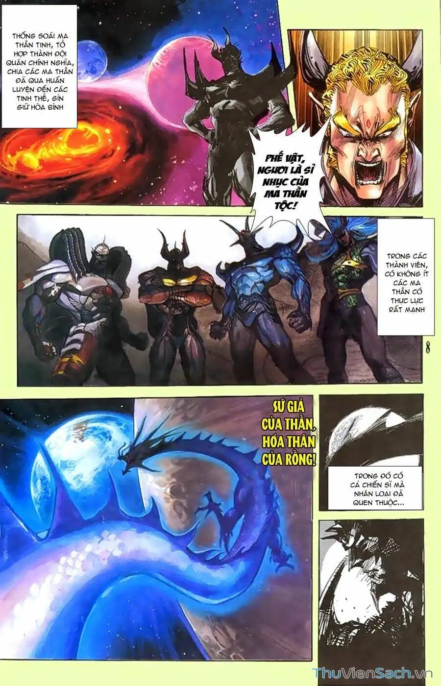 Truyện Tranh Tiểu Ma Thần trang 5