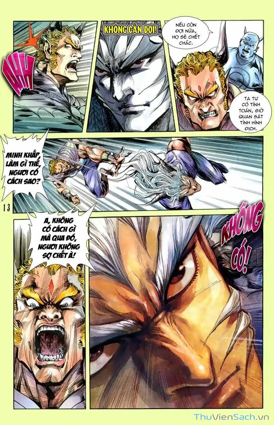 Truyện Tranh Tiểu Ma Thần trang 5