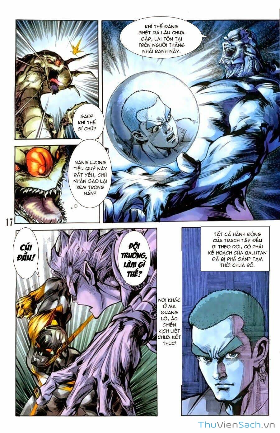 Truyện Tranh Tiểu Ma Thần trang 5