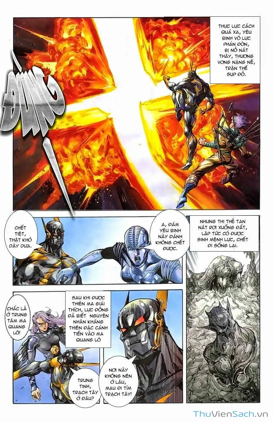 Truyện Tranh Tiểu Ma Thần trang 5