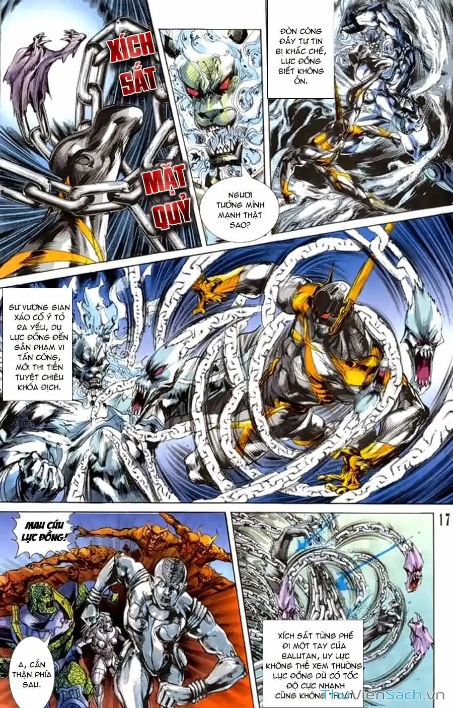 Truyện Tranh Tiểu Ma Thần trang 5