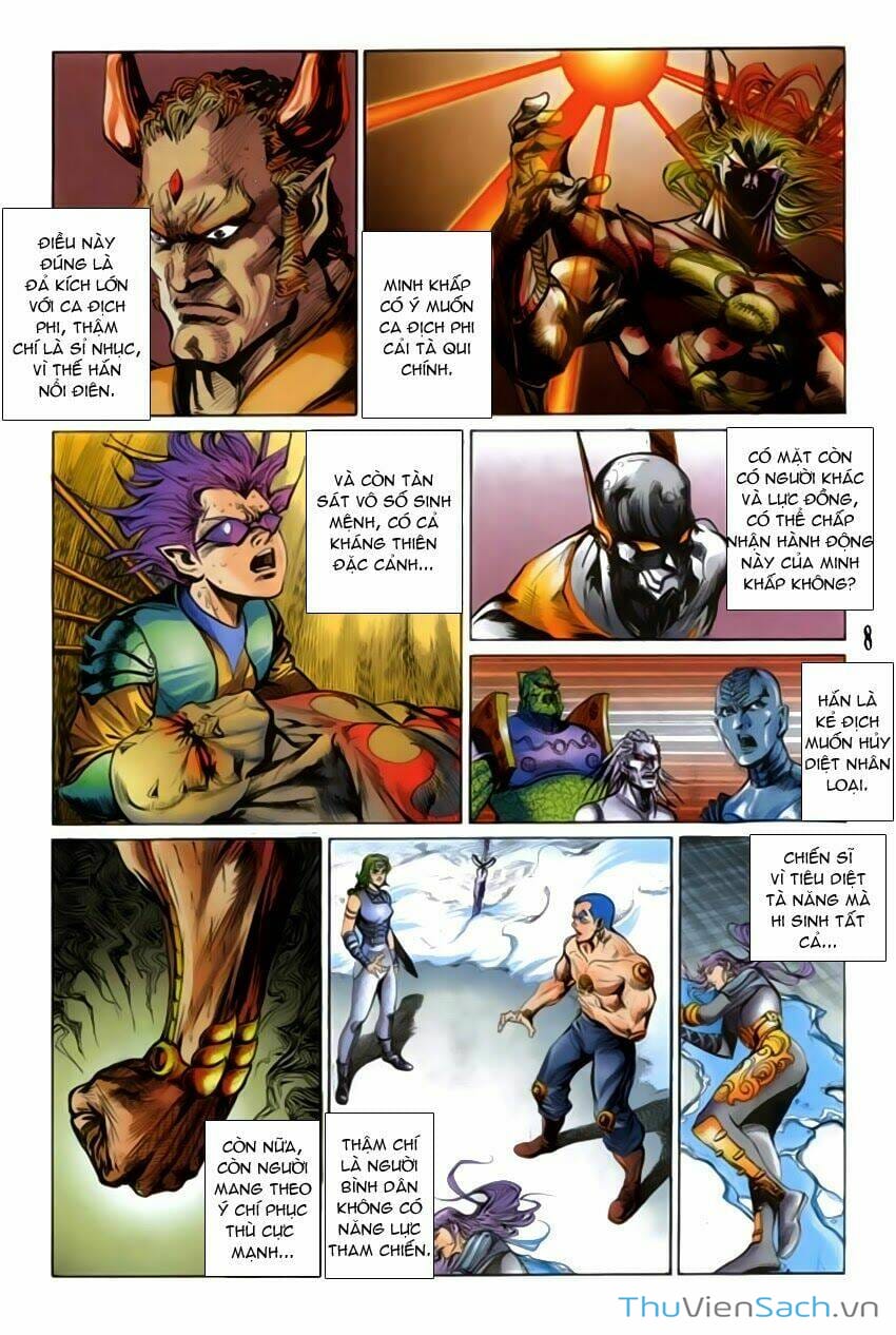 Truyện Tranh Tiểu Ma Thần trang 5