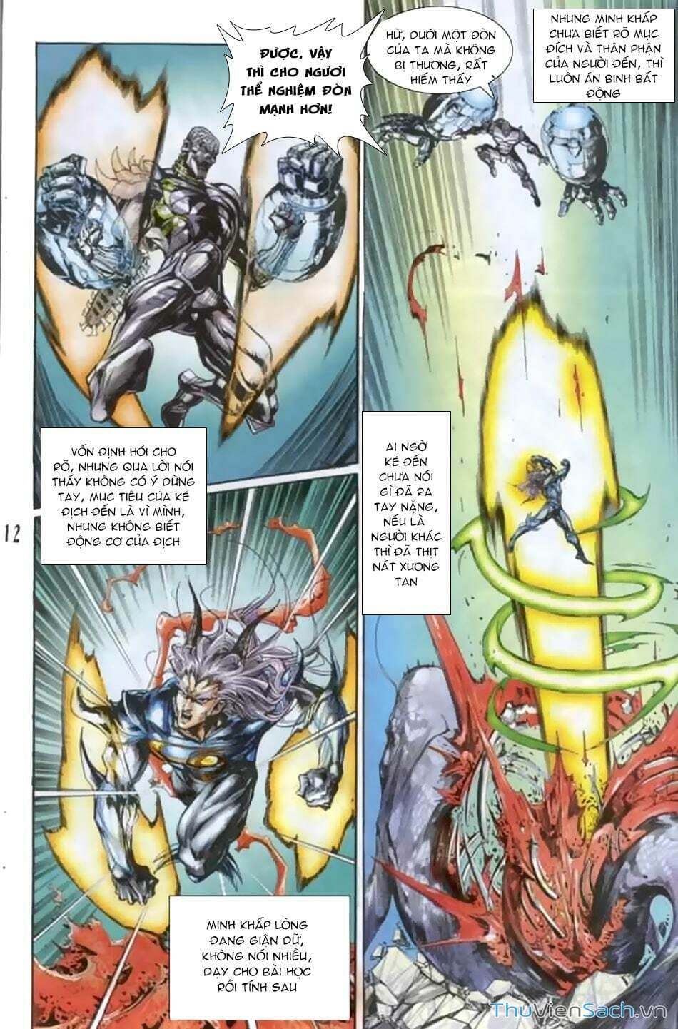 Truyện Tranh Tiểu Ma Thần trang 5