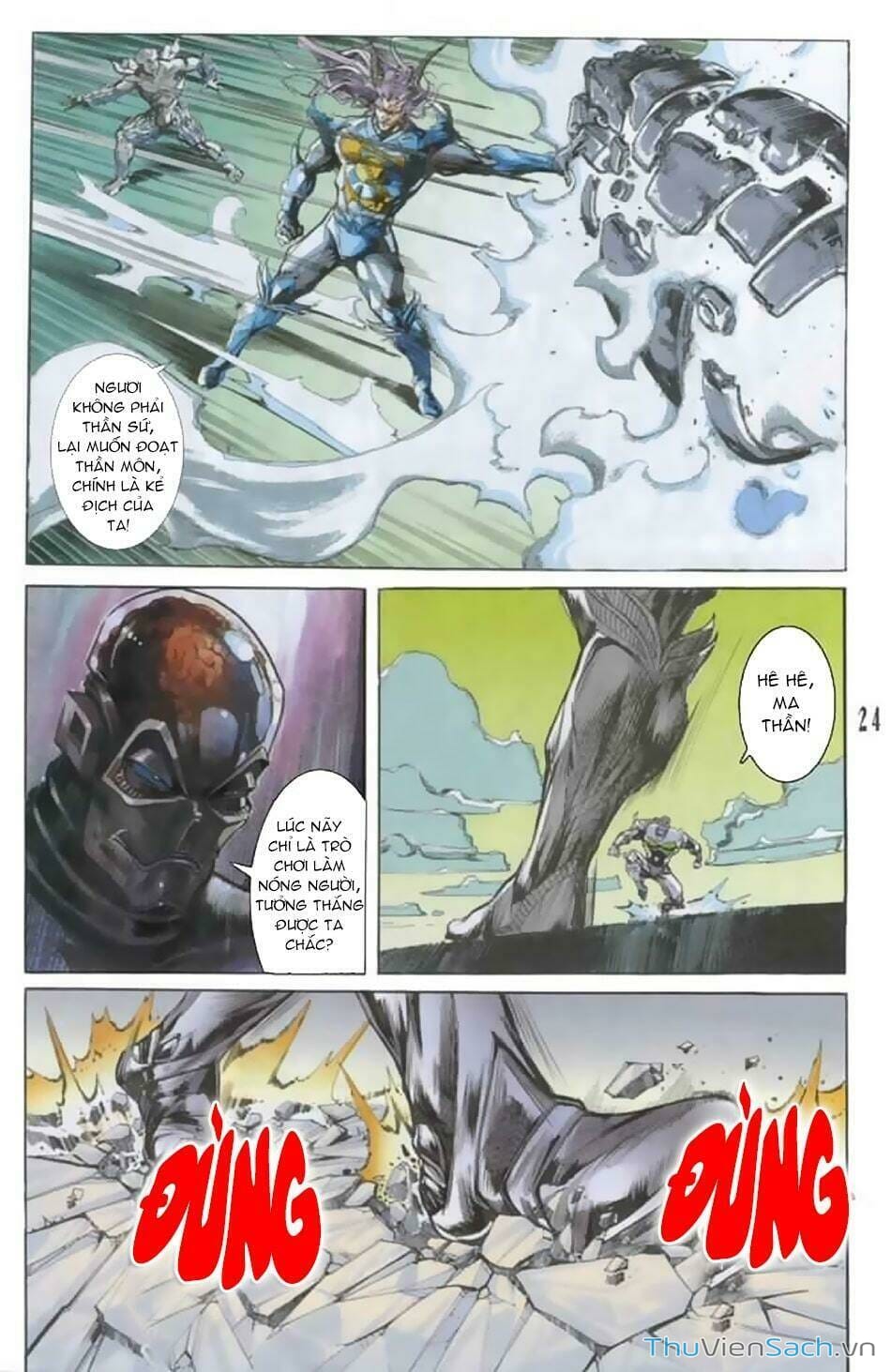 Truyện Tranh Tiểu Ma Thần trang 5