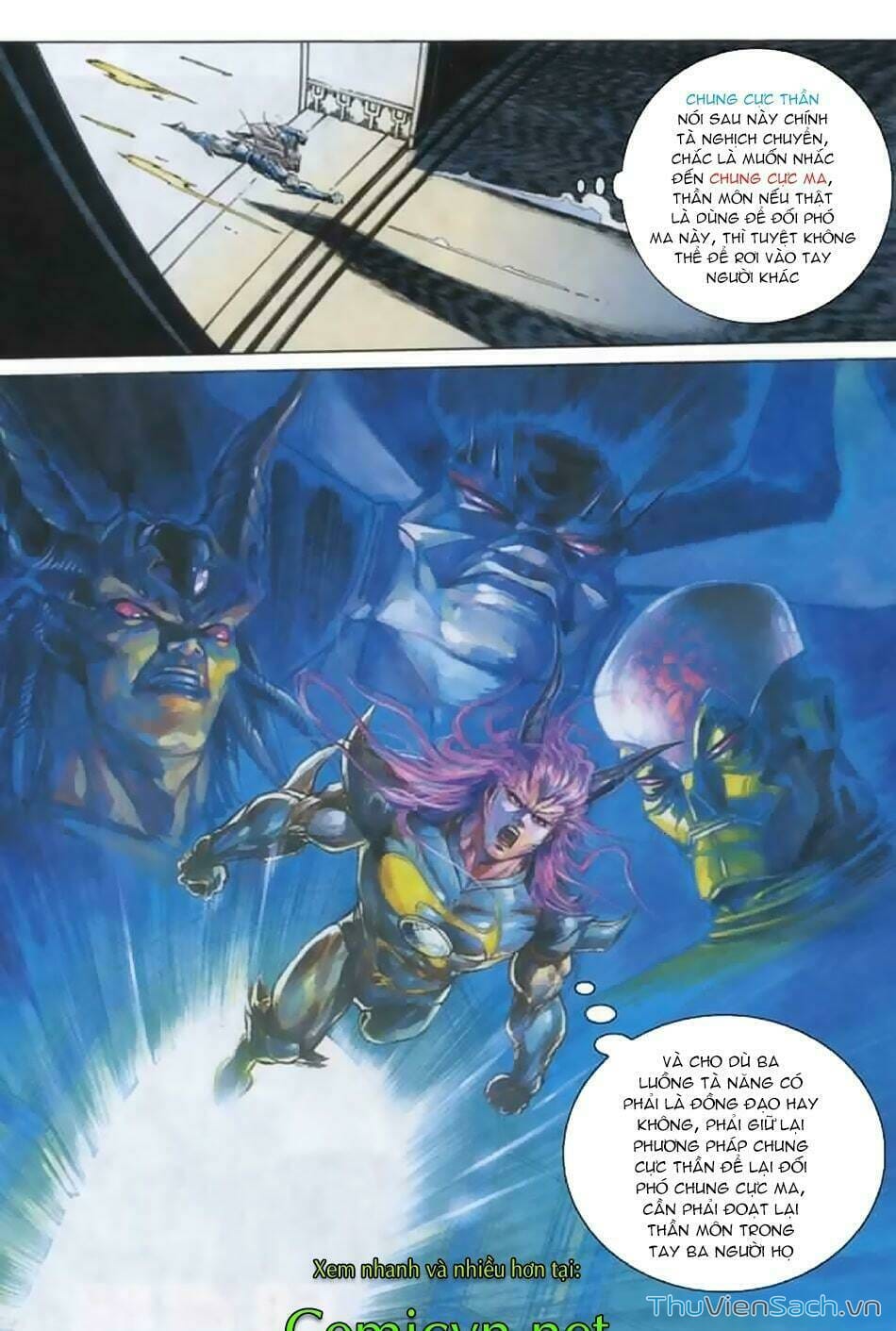 Truyện Tranh Tiểu Ma Thần trang 5