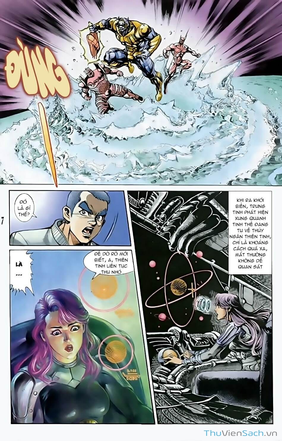 Truyện Tranh Tiểu Ma Thần trang 5