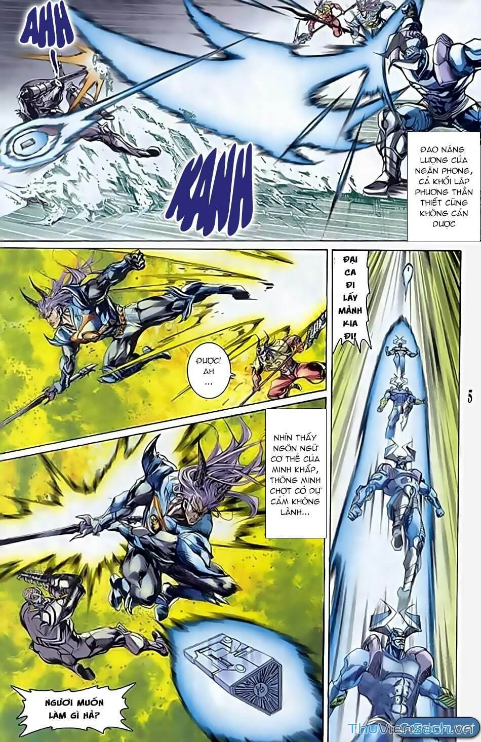 Truyện Tranh Tiểu Ma Thần trang 5