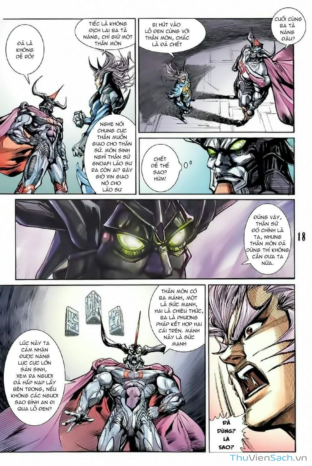 Truyện Tranh Tiểu Ma Thần trang 5