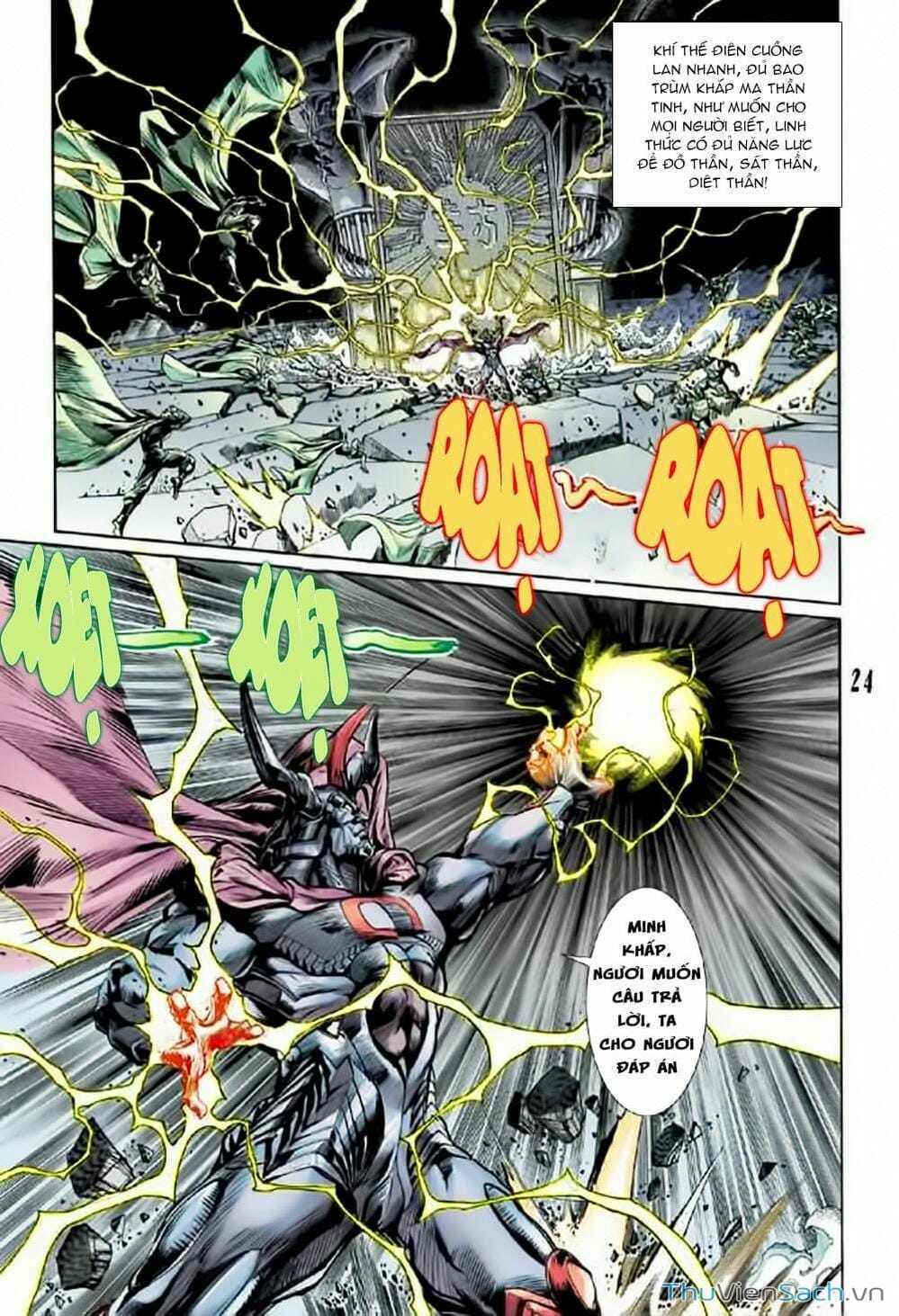 Truyện Tranh Tiểu Ma Thần trang 5