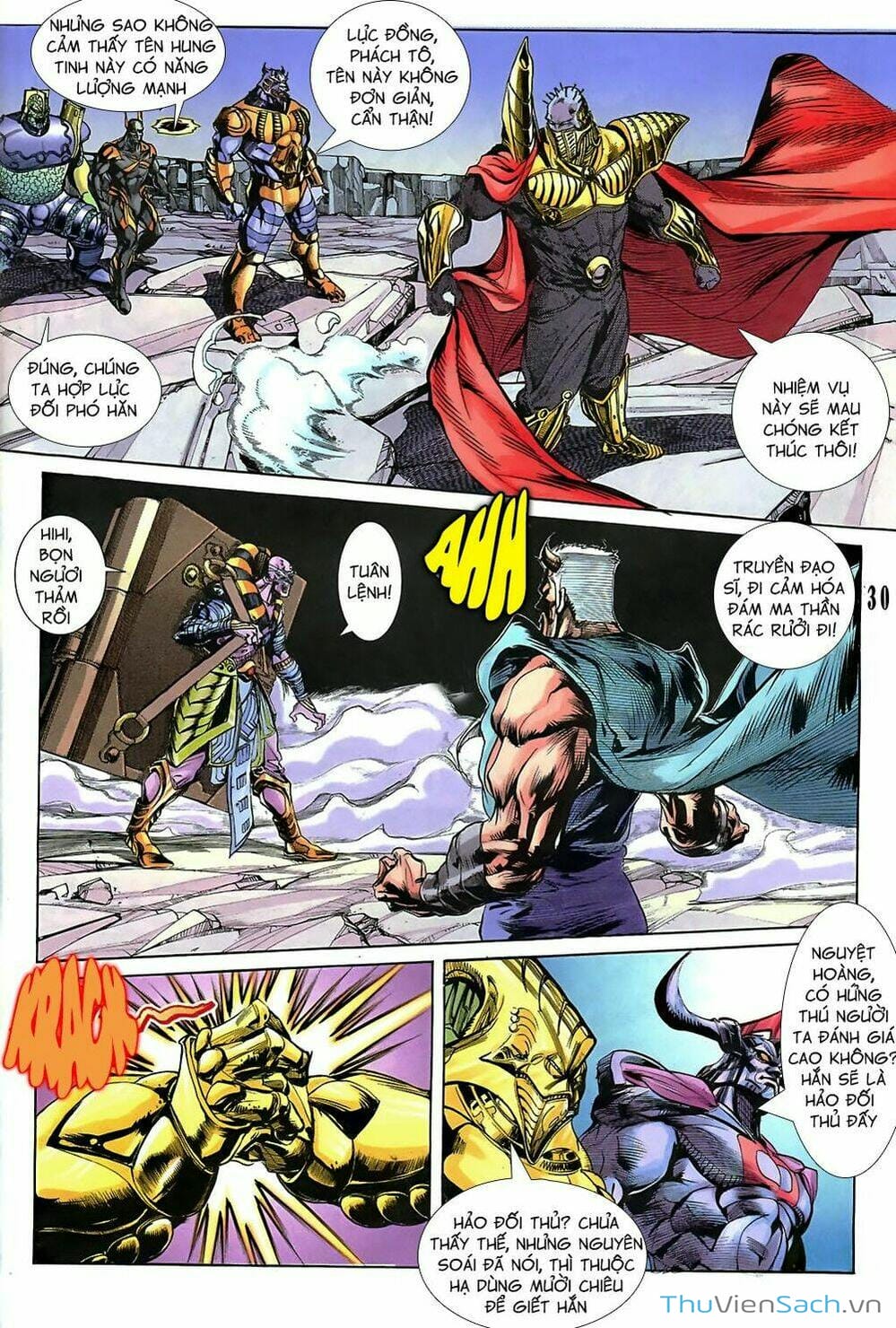 Truyện Tranh Tiểu Ma Thần trang 5