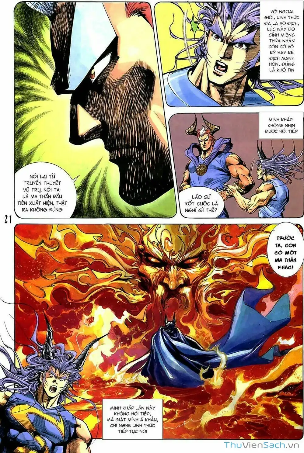 Truyện Tranh Tiểu Ma Thần trang 5