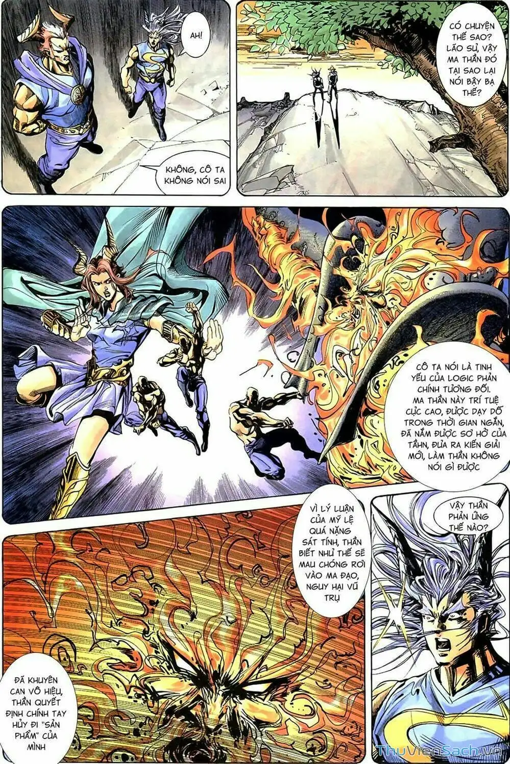 Truyện Tranh Tiểu Ma Thần trang 5