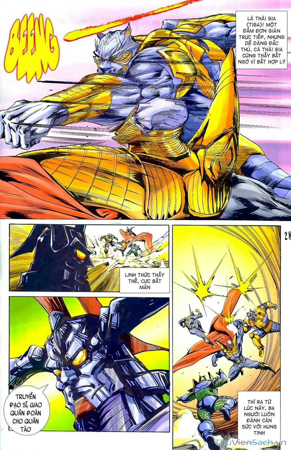 Truyện Tranh Tiểu Ma Thần trang 5