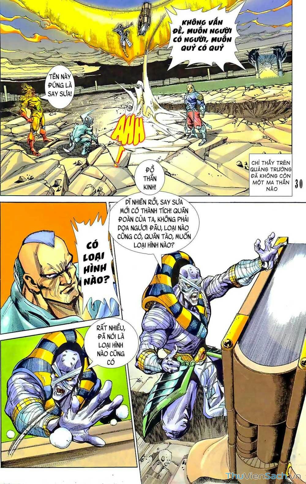 Truyện Tranh Tiểu Ma Thần trang 5