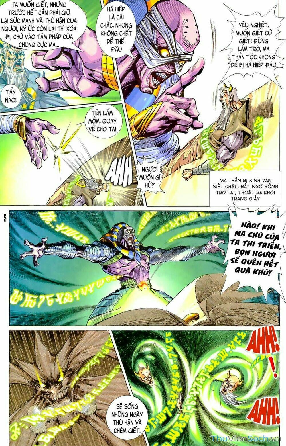 Truyện Tranh Tiểu Ma Thần trang 5