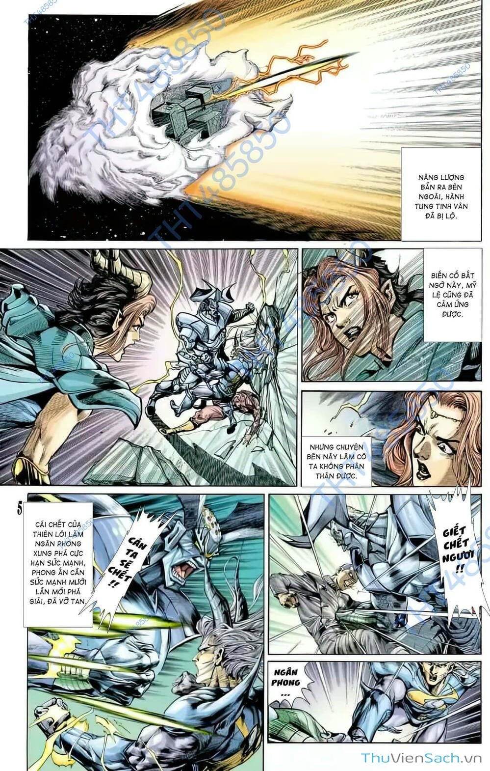 Truyện Tranh Tiểu Ma Thần trang 5