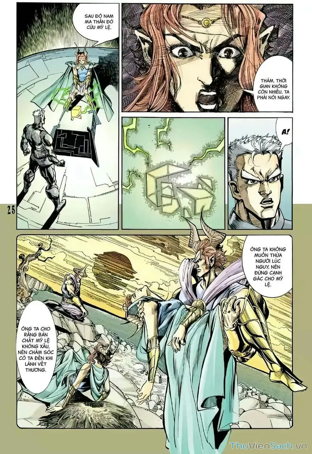 Truyện Tranh Tiểu Ma Thần trang 5