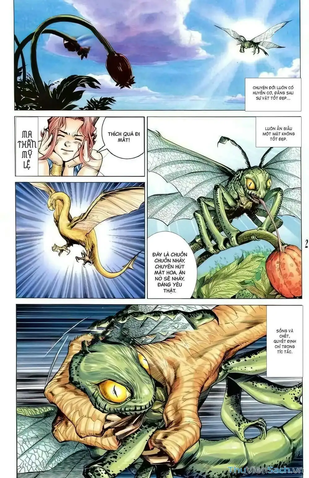 Truyện Tranh Tiểu Ma Thần trang 5