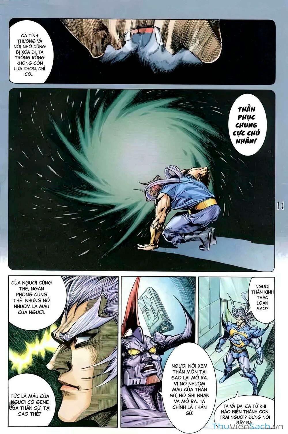 Truyện Tranh Tiểu Ma Thần trang 5