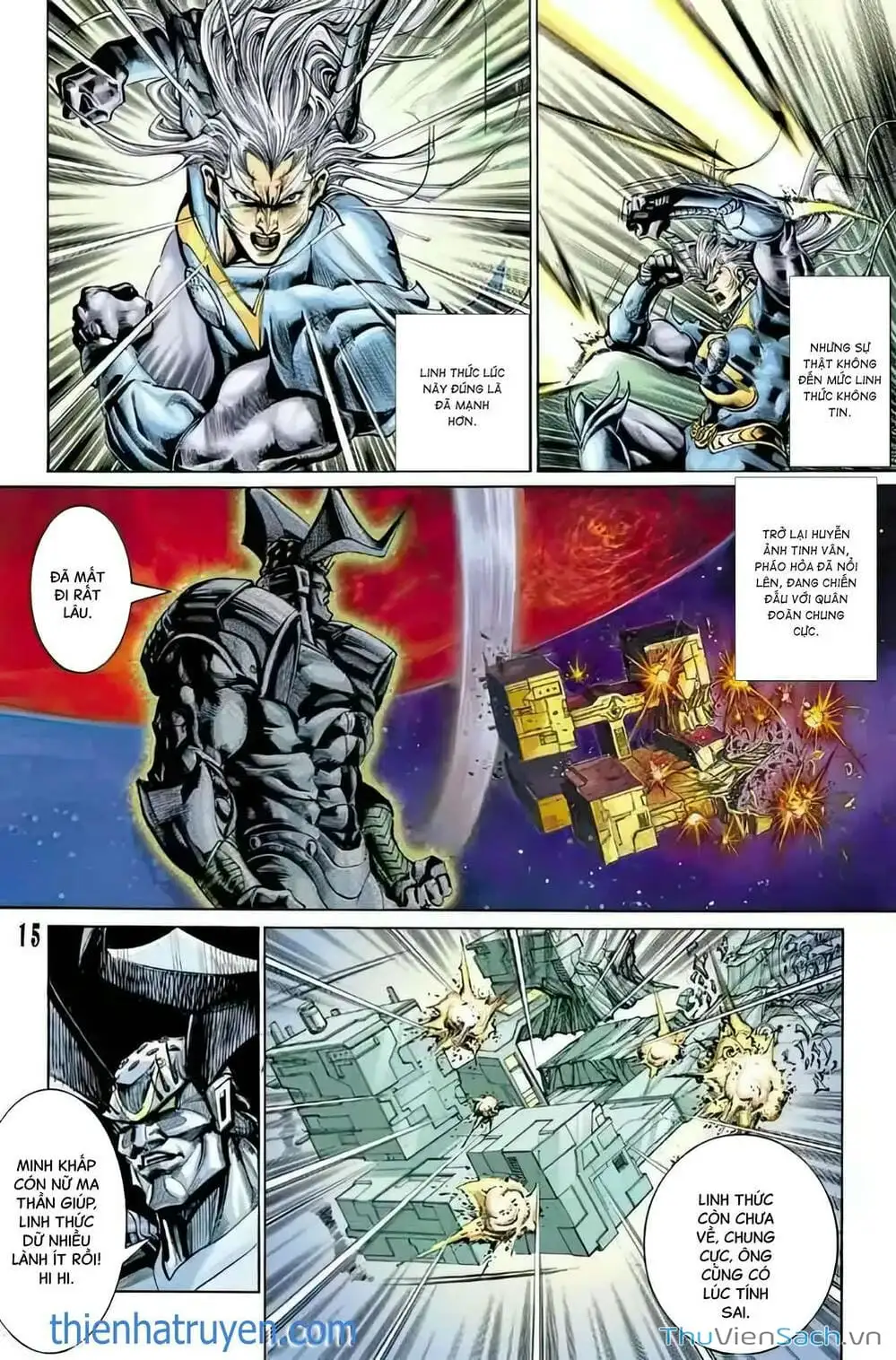 Truyện Tranh Tiểu Ma Thần trang 5