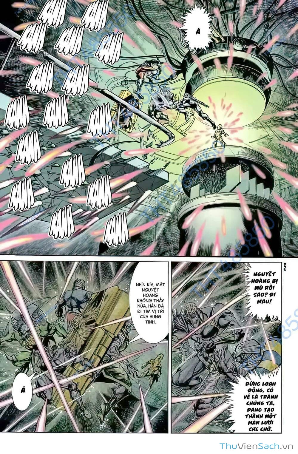 Truyện Tranh Tiểu Ma Thần trang 5