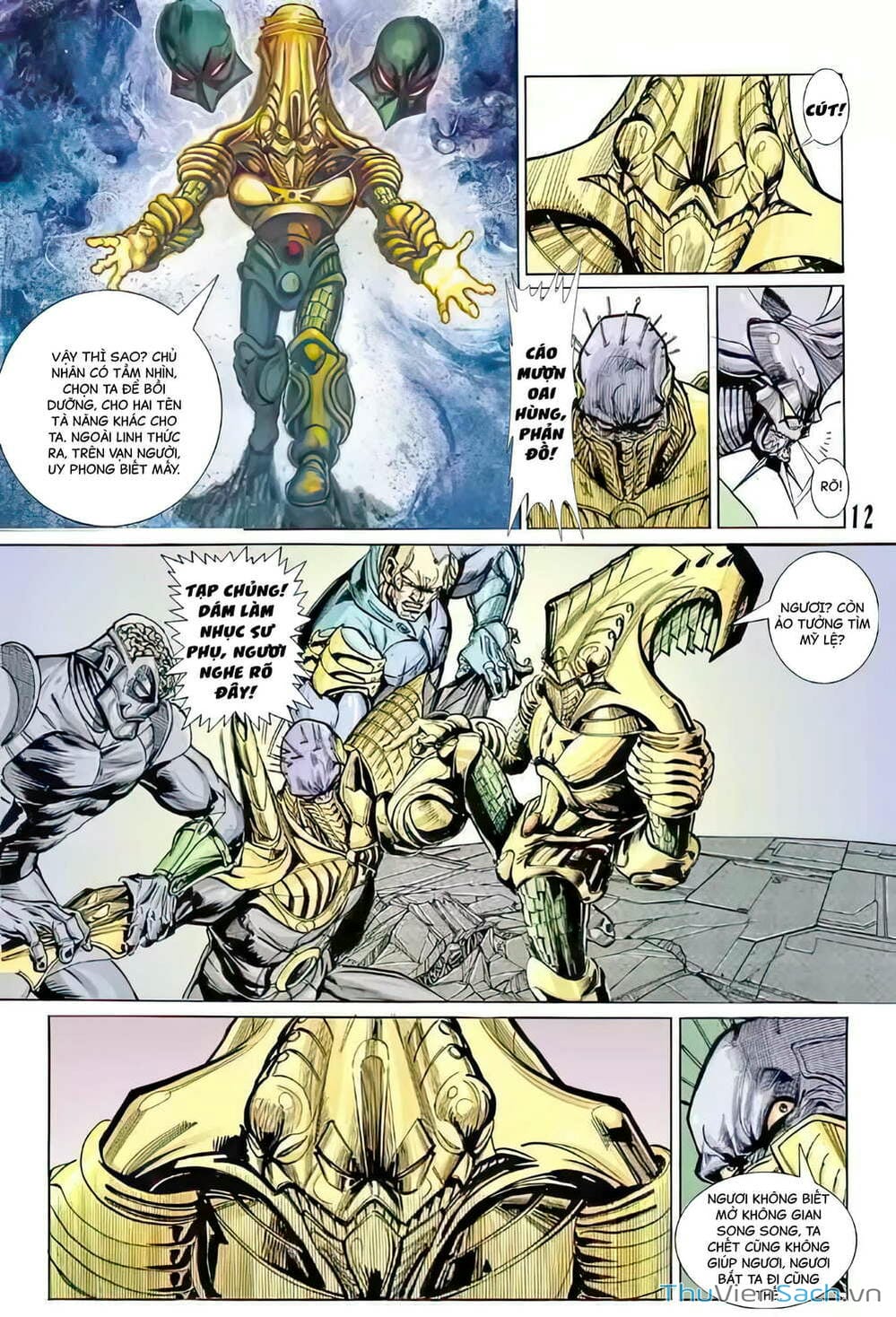 Truyện Tranh Tiểu Ma Thần trang 5